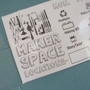 Photos from JH Rose High School Maker Spaces shot Monday, May 2, 2016 in Greenville, NC for the National Writing Project. Photo by JASON E. MICZEK - www.miczekphoto.com